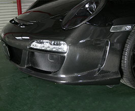 CarbonDry Performance Front Bumper for Porsche 911 997