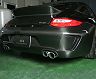 CarbonDry Performance Rear Bumper (Dry Carbon Fiber) for Porsche 997.1 Carrera