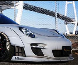 Liberty Walk LB Front Bumper with Front Lip Spoiler for Porsche 911 997