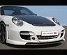 MANSORY LM Front Bumper with Front Splitter (Dry Carbon Fiber) for Porsche 997.1 Turbo
