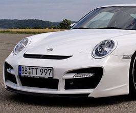 TechArt Aerodynamic Front Bumper II with Daytime Running Lights (PU-RIM) for Porsche 911 997