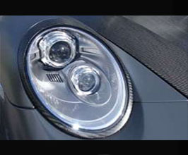 MANSORY Headlight Covers (Dry Carbon Fiber) for Porsche 997.2 Carrera (Incl S / 4 / 4S)