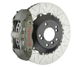 Brembo Race Brake System - Rear Forged Mono 4POT with 350mm Type-3 Rotors for Porsche 997 Turbo