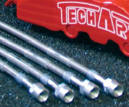 TechArt Steelflex Brake Lines (Stainless) for Porsche 997 Carrera / Turbo (Incl S / 4 / 4S / GTS)
