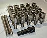 Exotic Car Gear Forged 2-Piece Wheel Bolts (Titanium)