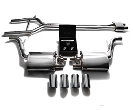 ARMYTRIX Valvetronic Exhaust System with Mid Pipes (Stainless) for Porsche Panamera 970
