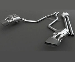 Capristo Valved Exhaust System with Mid-Pipes (Stainless) for Porsche 970 Panamera V8 with PSE (Incl S / 4S)