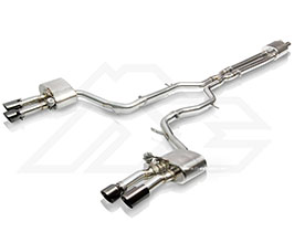 Fi Exhaust Valvetronic Exhaust System with Mid Muffler X-Pipe (Stainless) for Porsche Panamera 970