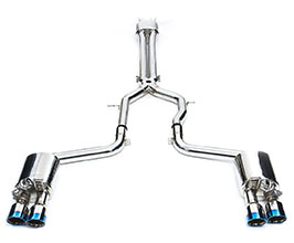 iPE Valvetronic Exhaust with Mid Pipes and Remote (Stainless) for Porsche 970.1 Panamera Turbo 4.8T