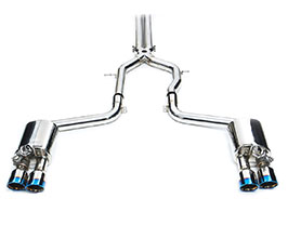 iPE Valvetronic Exhaust with Mid Pipes and Remote (Stainless) for Porsche Panamera 970