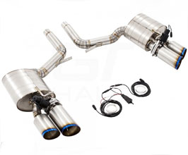 Meisterschaft by GTHAUS GTC Exhaust System with Valve Control (Titanium) for Porsche Panamera 970