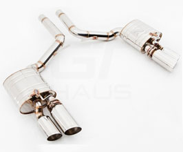 Meisterschaft by GTHAUS OE-C Exhaust System with OE Valve Control (Stainless) for Porsche 970 Panamera V8 SWB