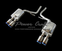 Power Craft Exhaust Muffler System with Tips (Stainless) for Porsche 970.1 Panamera V6 4