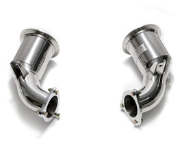 ARMYTRIX High Flow Primary Cat Bypass Pipes (Stainless) for Porsche 971 Panamera 4 / 4S V6 Twin Turbo