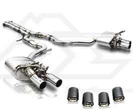Fi Exhaust Valvetronic Exhaust System with Mid X-Pipe (Stainless) for Porsche Panamera 971