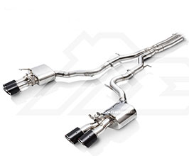 Fi Exhaust Valvetronic Exhaust System with Mid X-Pipe (Stainless) for Porsche Panamera 971