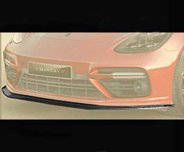 MANSORY Front Lip Spoiler (Dry Carbon Fiber) for Porsche Panamera 971 Executive