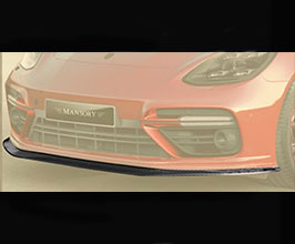 MANSORY Front Lip Spoiler (Dry Carbon Fiber) for Porsche Panamera 971