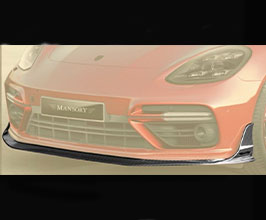 MANSORY Front Lip Spoiler with Side Flaps (Dry Carbon Fiber) for Porsche Panamera 971