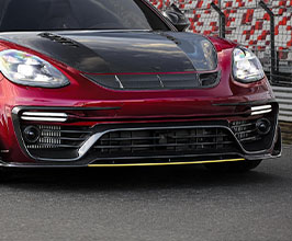MANSORY Front Grill with Distronic Radar (Dry Carbon Fiber) for Porsche Panamera 971