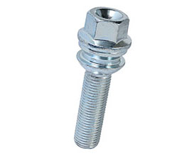 KYO-EI Bimecc Lug Bolts with 19HEX 14R Spherical Seat - M14 x P1.5 (Silver) for Porsche 971 Panamera