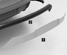 TechArt Aero Rear Diffuser Panel for Porsche Taycan with 4S Diffuser (Incl Turbo / S / SportTurismo)
