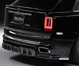 WALD Sports Line Black Bison Edition Aero Rear Half Spoiler Diffuser (ABS) for Rolls-Royce Cullinan