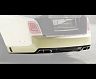 MANSORY Aero Rear Bumper with Diffuser (Partial Primed Dry Carbon Fiber) for Rolls-Royce Phantom VIII