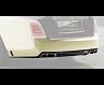 MANSORY Aero Rear Bumper with Diffuser (Partial Primed Dry Carbon Fiber)