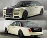 MANSORY Aero Body Kit with Slim DRL and Front Fenders (Partial Primed Carbon) for Rolls-Royce Phantom VIII
