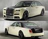 MANSORY Aero Body Kit with LED Fogs and Front Fenders (Partial Primed Carbon) for Rolls-Royce Phantom VIII