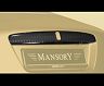 MANSORY Series I Rear Trunk Bar Cover (Dry Carbon Fiber)