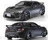 WALD Sports Line Aero Half Spoiler Kit (FRP) for Toyota 86