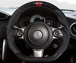 Buddy Club P-1 Sport Steering Wheel (Leather with Carbon Fiber