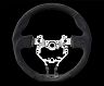 ROWEN Original Steering Wheel (Alcantara - Black and Black) for Toyota BRZ