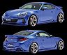 KUHL KRUISE KR-ZD8RR Aero Spoiler Lip Kit (FRP) for Subaru BRZ