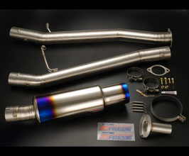 TOMEI Japan EXPREME Ti Muffler Exhaust System (Titanium) for Subaru Impreza WRX STI JDM