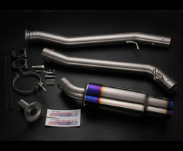 TOMEI Japan EXPREME Ti Muffler Exhaust System (Titanium) for Subaru Impreza WRX GD