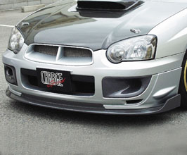 ChargeSpeed Bottom Line Front Lip Spoiler - Type 2 for Subaru Impreza WRX STI