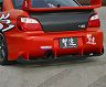 ChargeSpeed Aero Rear Bumper - Type 2 (FRP) for Subaru Impreza WRX (Incl STI)