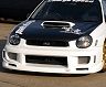 ChargeSpeed Aero Front Bumper - Type 1 (FRP) for Subaru Impreza WRX (Incl STI)