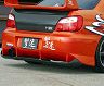 ChargeSpeed Aero Rear Bumper - Type 2 (FRP) for Subaru Impreza WRX (Incl STI)