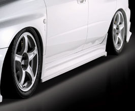 Do-Luck Aero Side Steps (FRP) for Subaru Impreza WRX GD