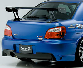 INGS1 N-SPEC Rear Bumper (FRP) for Subaru WRX STI GDB
