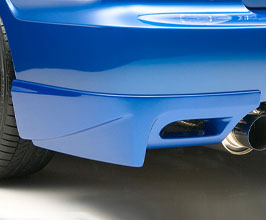 INGS1 N-SPEC Rear Side Spoilers (FRP) for Subaru WRX STI GDB