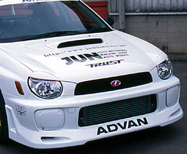 JUN Aero Front Bumper (FRP) for Subaru Impreza WRX STI