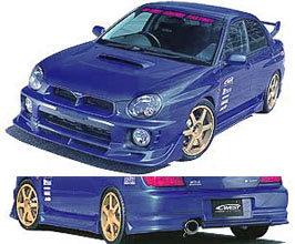 C-West Aero Half Spoiler Kit | Body Kits for Subaru Impreza WRX GD | TOP  END Motorsports