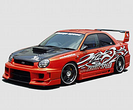 ChargeSpeed D-1 Style Wide Body Kit for Subaru Impreza WRX GD