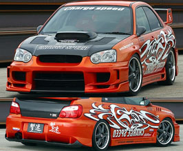 ChargeSpeed Aero Body Kit - Type 2 for Subaru Impreza WRX GD