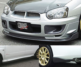 ChargeSpeed Bottom Line Spoiler Lip Kit - Type 2 for Subaru Impreza WRX GD